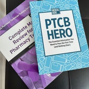 PTCB HERO and Pharmacy Technician Books